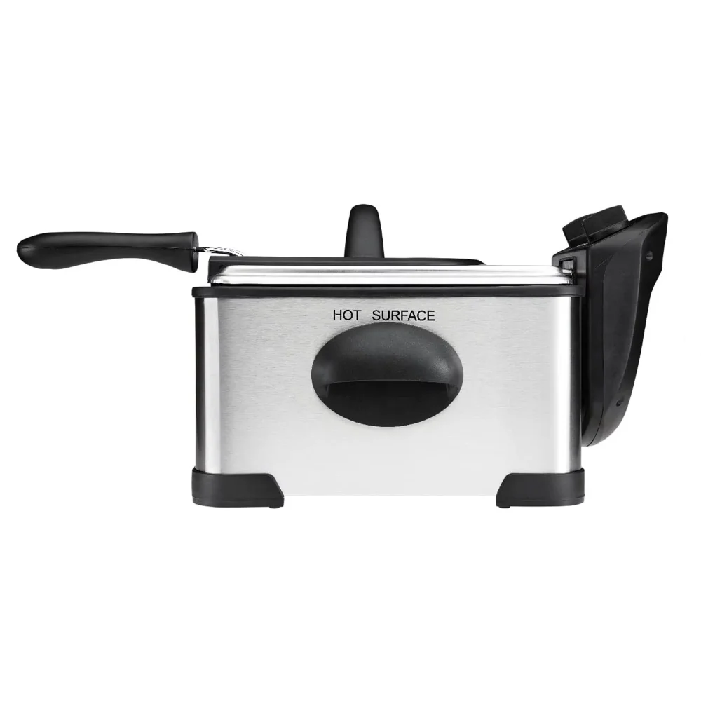 

Фритюрница ZAOXI RJ07-45-SS Jumbo, 4 литра, 1700 Вт, нержавеющая сталь