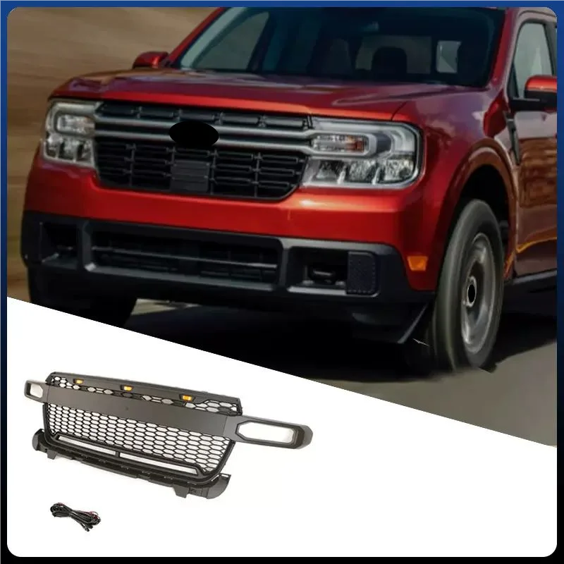 Решетка для переднего бампера автомобиля с подсветкой Ford Maverick модифицированная