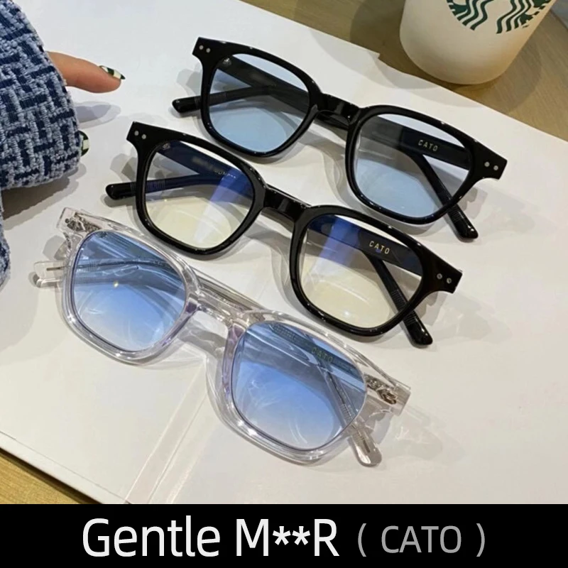 

CATO Gentle MxxR Sunglasses For Women Mens Black Eyewear Cat eye MGlasses Spy Fashion Oversized Luxury Designer Brand