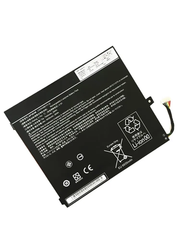 Аккумулятор AP16C46 для ноутбука ACER Aspire Switch 10 в SW5017 1ICP4/68/1112 AP16C56 3 8 28 Вт/ч 7360 мАч