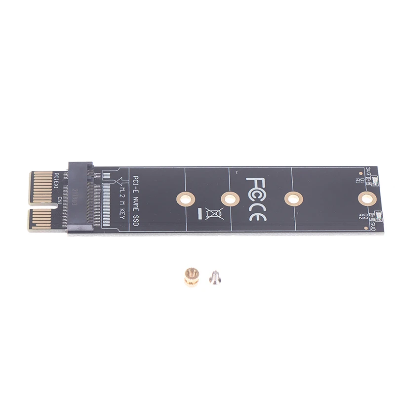Адаптер PCIE-M2 NVMe SSD M2 PCIE X1 Raiser PCI-E PCI M Соединитель в форме ключа поддерживает 2230 2242 2260