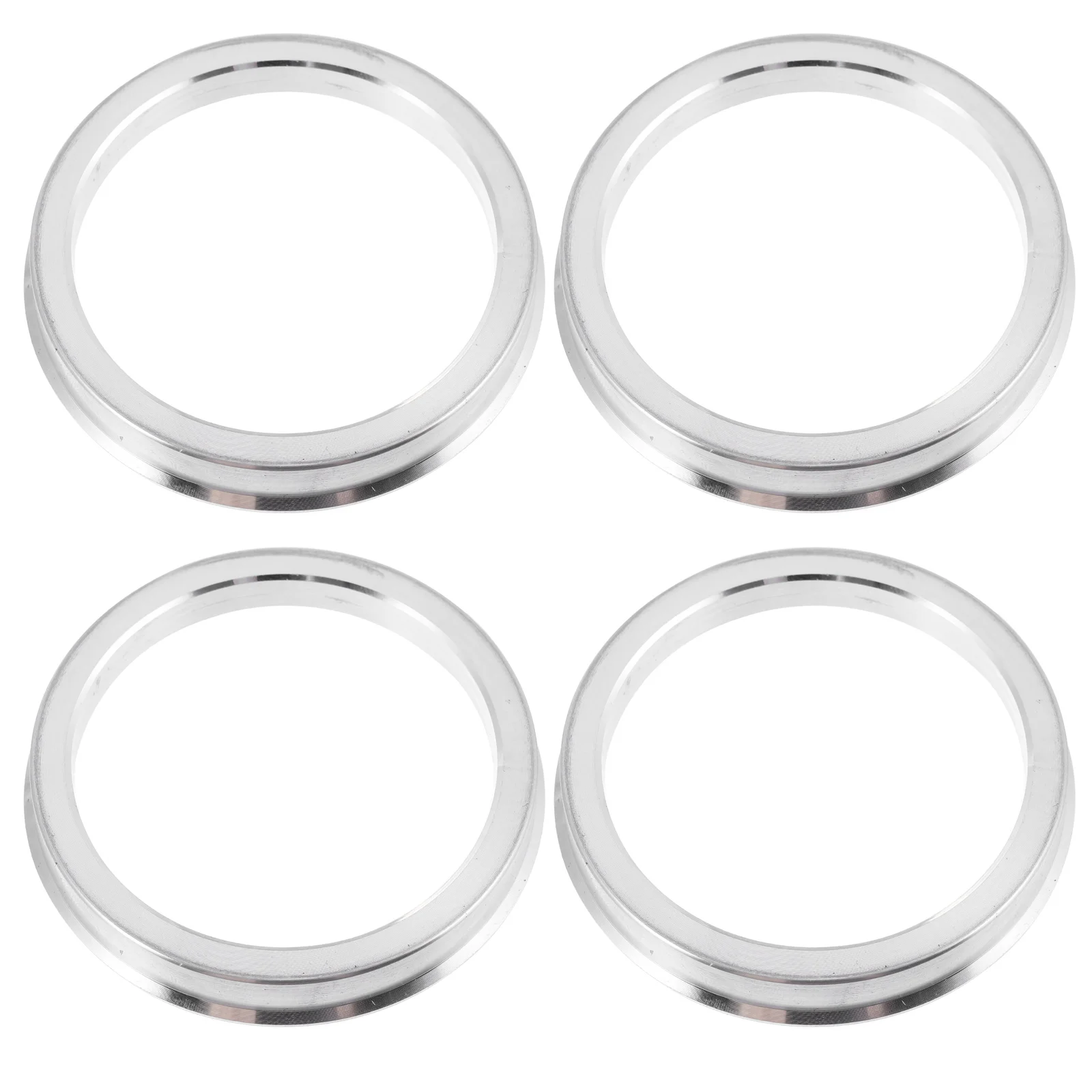 

4pcs Car Aluminum Alloy Hub Centric Rings Vehicle Hub Wheel Center Hole Rings