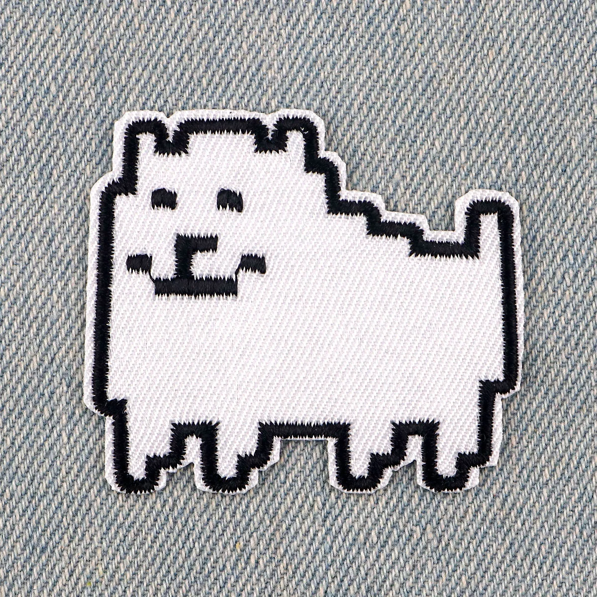 Наклейка Pixel Dog патч аппликация сделай сам наклейка для шитья одежды куртки