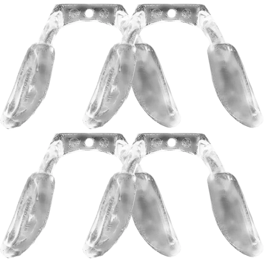 

4 Pcs Glasses Frame Replacements Comfy Brace Frames Nose Pad Silica Gel Optical Child Childrens Wellies