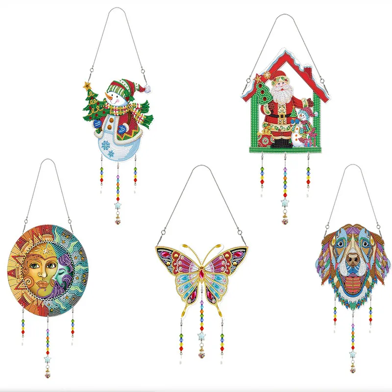 

Новинка, алмазная картина из бисера, «сделай сам», алмазная живопись, кулон ручной работы, кристалл, радуга, алмазная живопись, животные