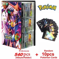 2022 newest hot pokemon album book 540432 pieces anime character game card favorites pokemon kids christmas gift