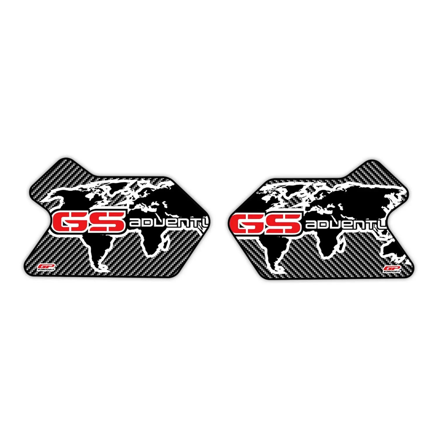 

GP композитный для R 1200/1250 GS ADV 2013-2022 совместимый боковой полосный стикер Pad Carbon