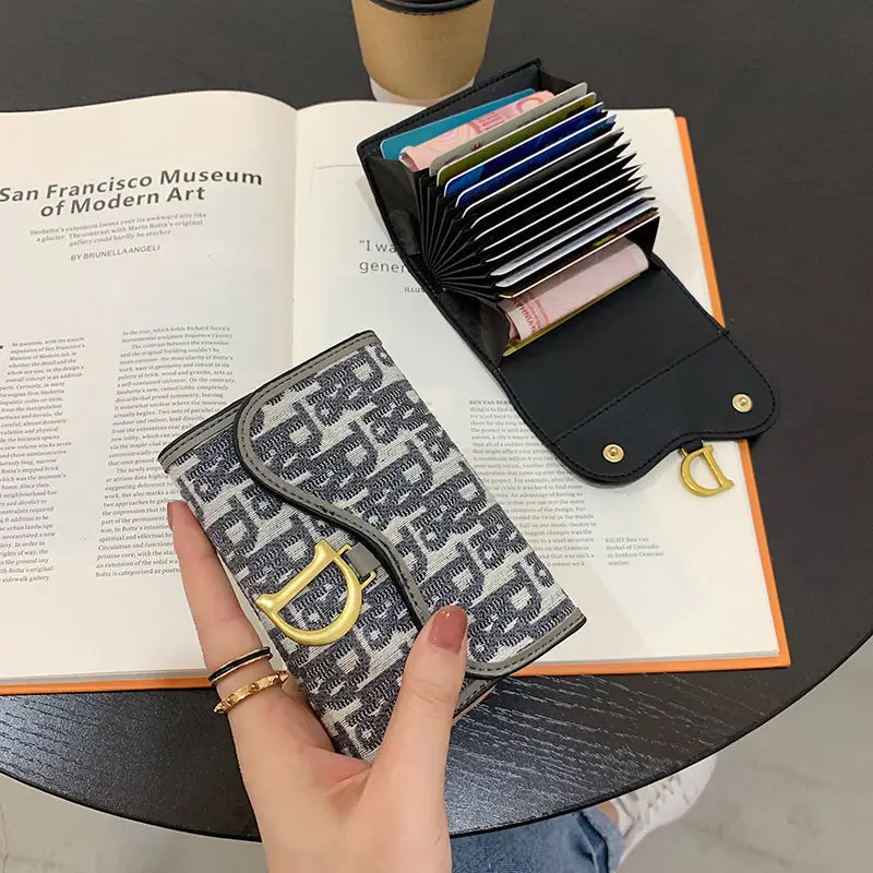 

Cute Korea Card D Charms Wallet Holder Storage Money Purse Pokemon Carteras Para Mujer De Marca