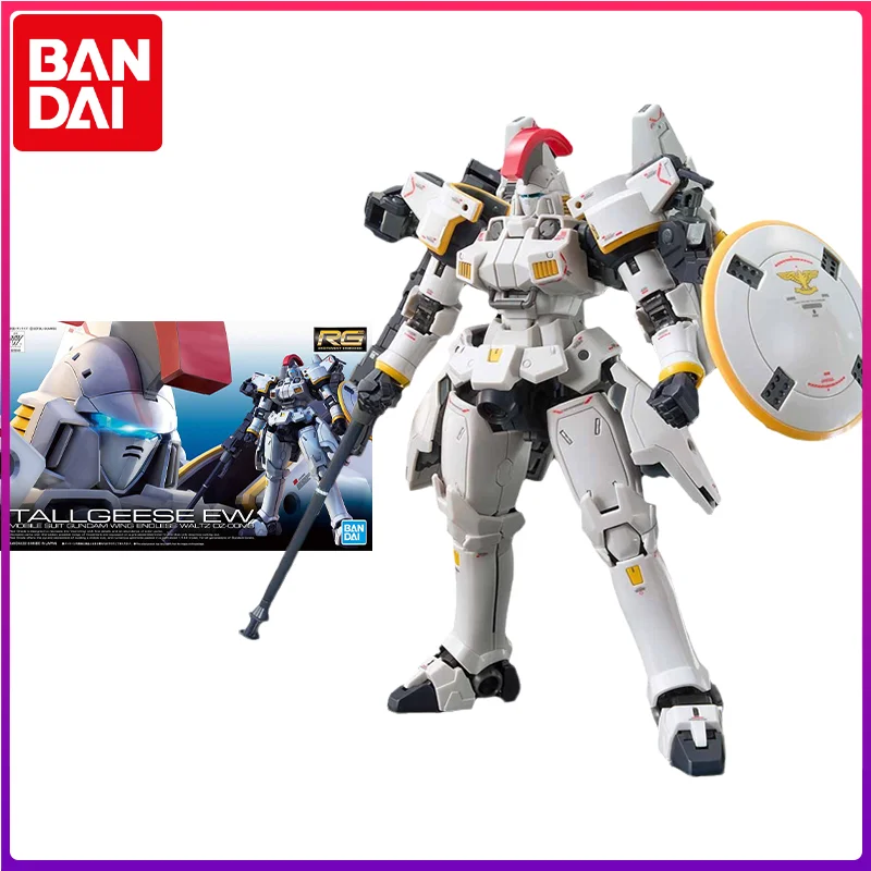 

Bandai оригинальный набор моделей Gundam, аниме фигурки RG 1/144, высокие фигурки, новые фигурки, коллекционные украшения, игрушки, подарки для детей