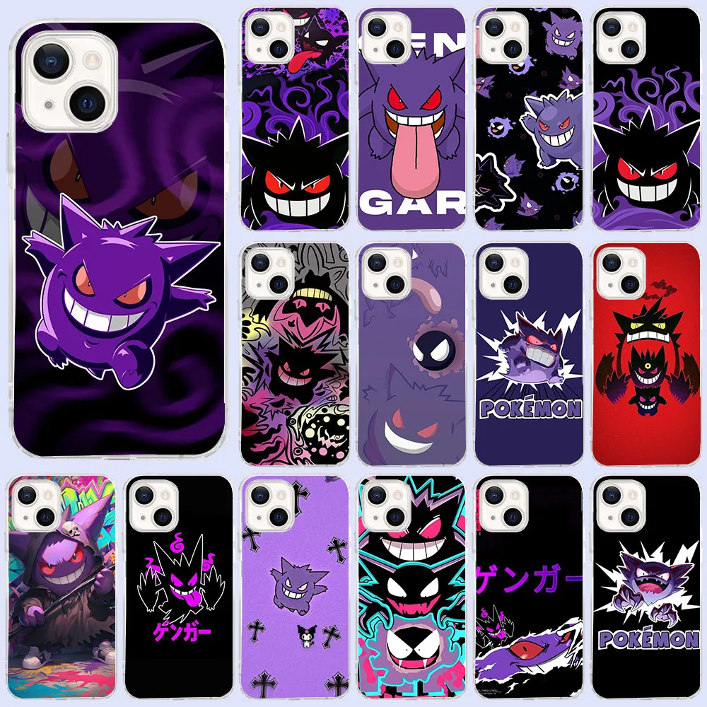 Чехол для телефона CK-43 Pokémon Gengar OPPO A11K A12 A12S A53 A32 A33 A31 F9 Reno 2Z 2F 3 5Z A55 A54 Pro