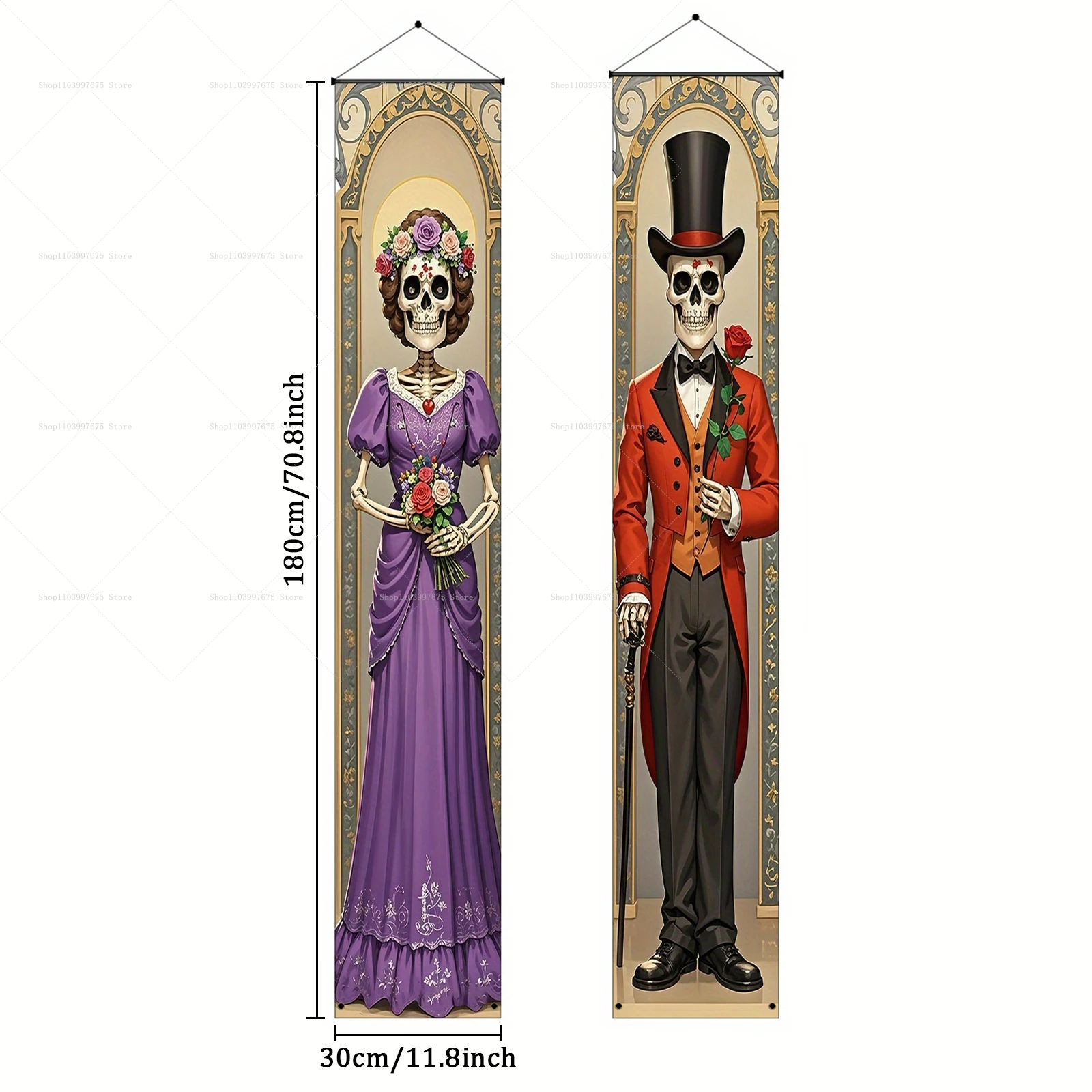 

Подвесной баннер День Мертвых