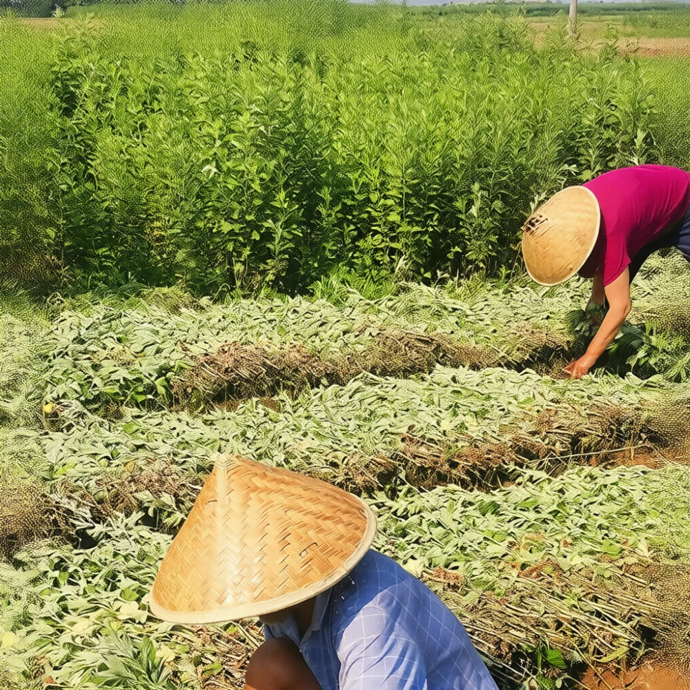 Фото Традиционное подвесное украшение из листьев полыни для благополучия дома, принадлежности для СПА-ванночек для ног, набор органических сушеных трав полыни, подарок. №5