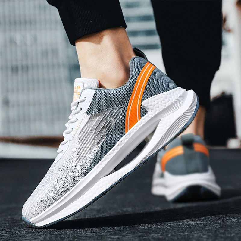 39-44 Breathable Men's Casual Sneakers Comfortable Adult Teenagers Outdoor Running Shoes Walking Shoes School Sports Shoes