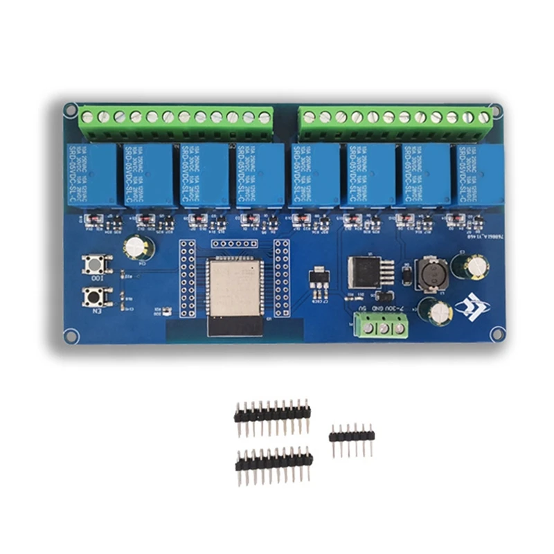 

Плата разработки DC5-30 в ESP32, релейный модуль с Wi-Fi, Bluetooth BLE8, детская плата для разработки