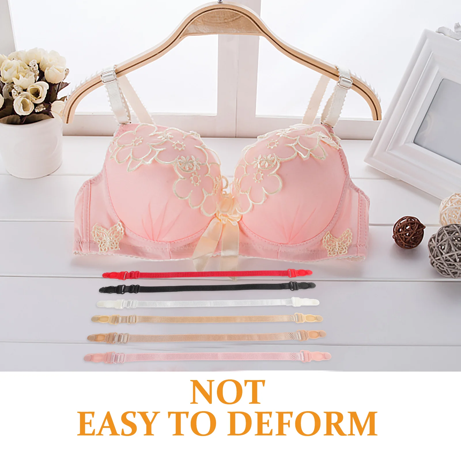 6 шт./компл. зажимы для ремней бюстгальтеры противоскользящая пряжка аксессуары