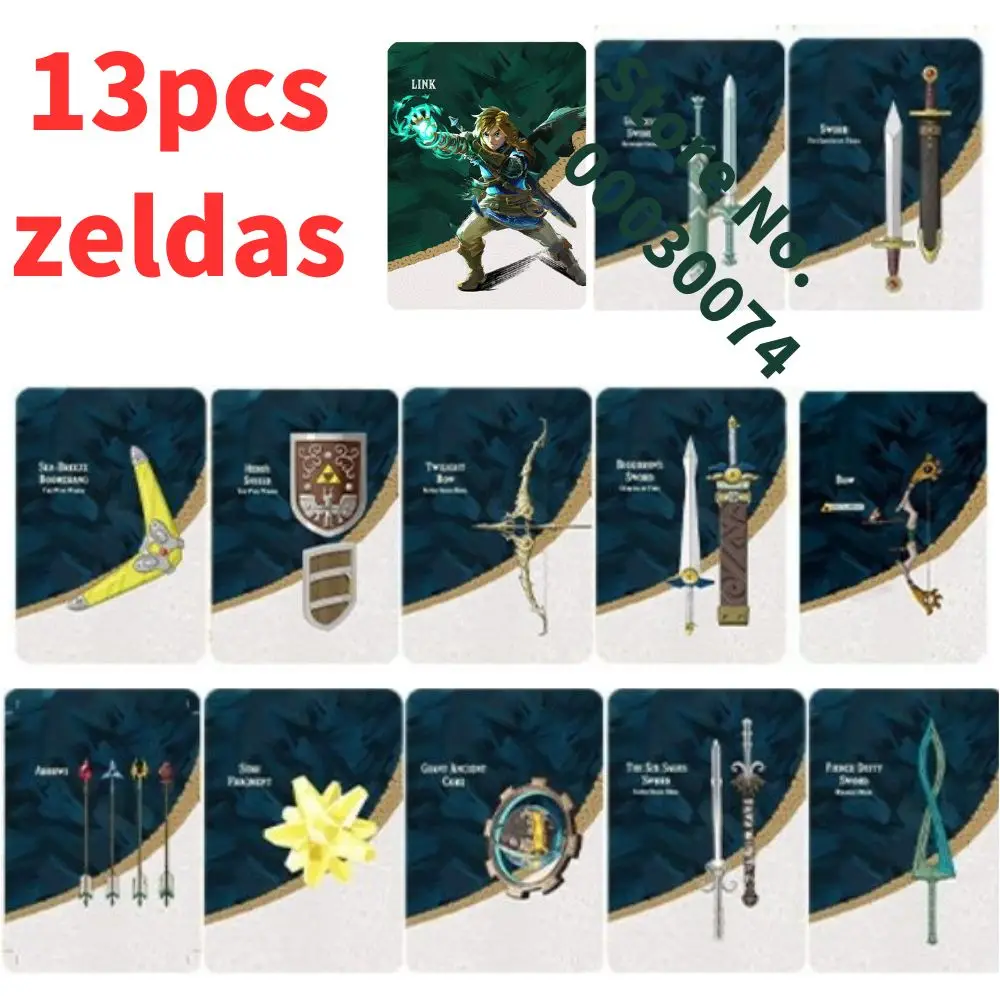 

Универсальная карта памяти Amiibo Zelda, портативная для всех версий