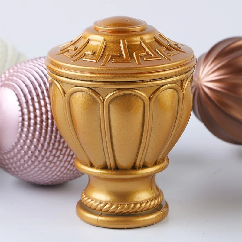 Roman rod decorative head curtain plastic accessories home decoration room