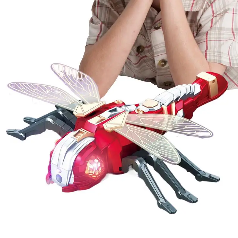 Игрушки с дистанционным управлением 2 4 ГГц Smart Dragonfly RC Игрушечный робот со спреем