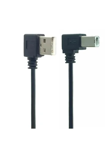 Угловой USB 2.0 кабель A-B CY 50/100 см