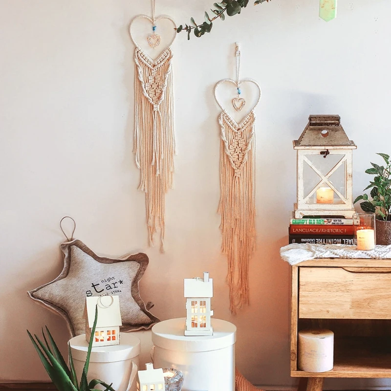 

Love Heart Metal Craft Hoops Dream Catcher Rings Wreaths Macrame Project DIY Accessories for Dreamcatchers