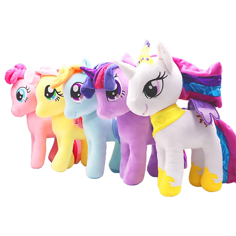 

22cm My Little Pony Anime Cartoon 15 Style Deluxe Horse Nightmare Luna Moon Plush Soft Toy Stuffed Dolls Girls Birthday Gift