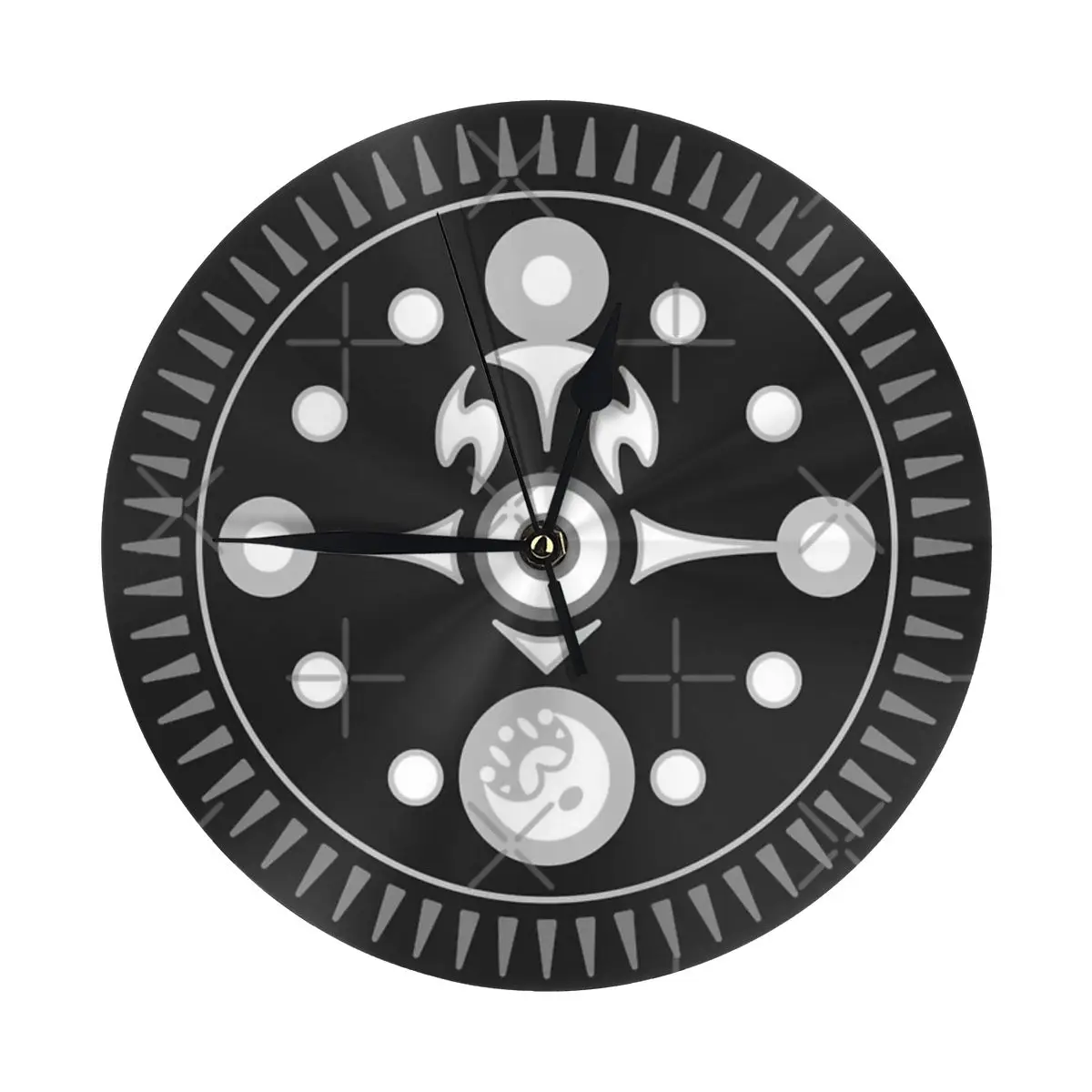 Временные настенные часы Mutantur украшение комнаты круглые необходимые украшения