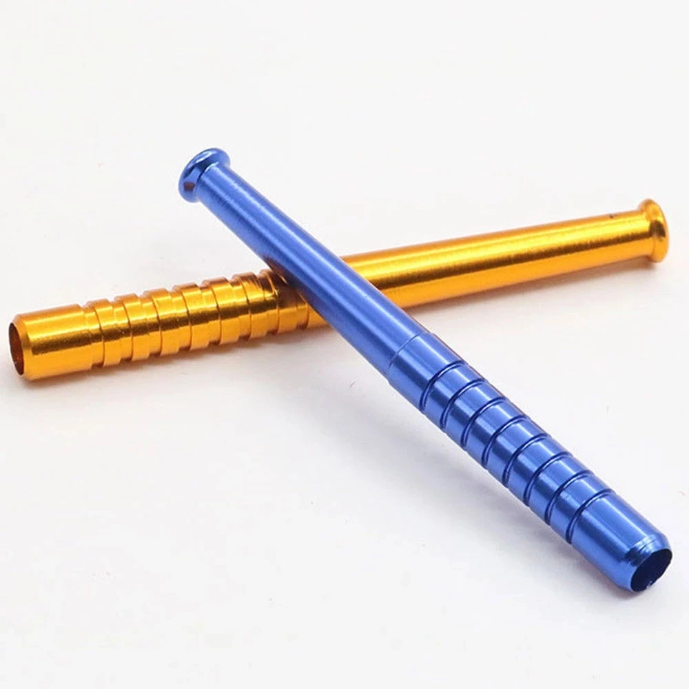 

2023Portable Snuff Sniffer Snorter Straw Nasal Tube Snuffer Bullet Multicolor Aluminum Alloy Smoke Pipe Aluminum Alloy Pipe