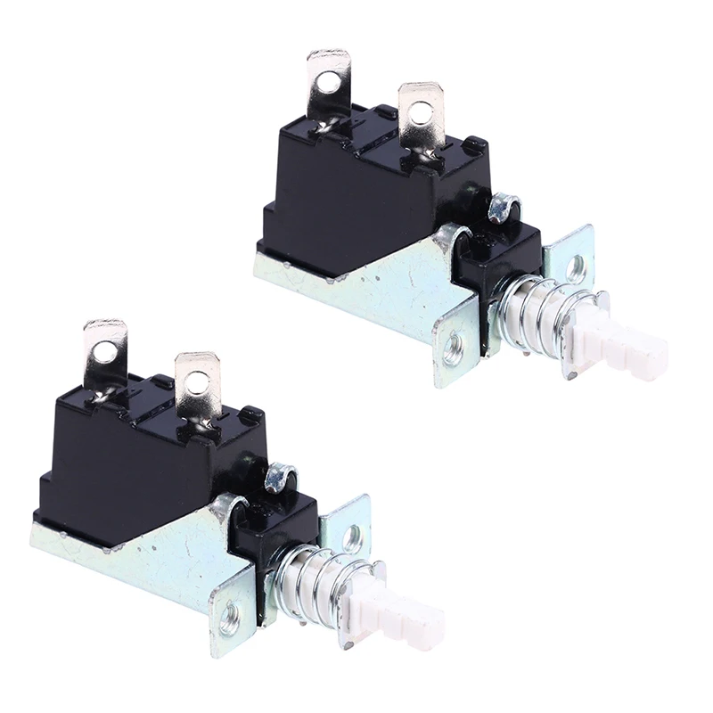 

2Pcs 10A 250V AC SPST 2 Pins Push Button Power Switch KDC-A04-1(88) KDC-A04-1 Since the lock KDC-A04 49.5MM