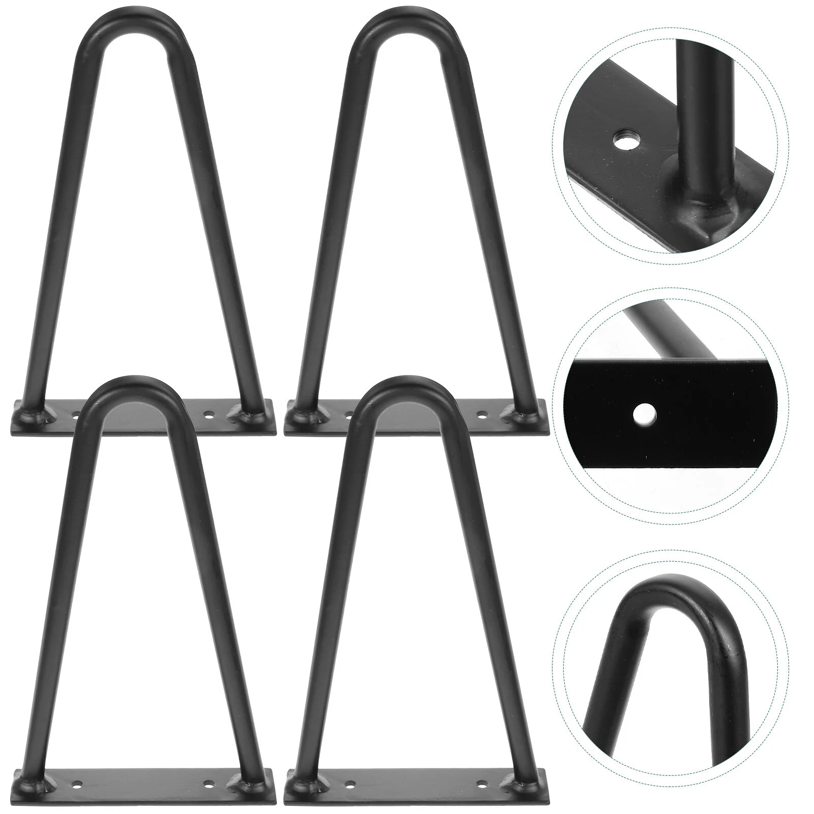 

Coffee Table Industrial Legs Chair Replacement Bench Counter Side Hairpin Desk Metal