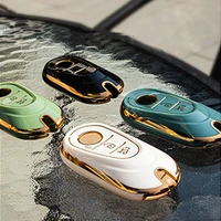 tpu car remote key case for mercedes benz s c class w223 w206 s300 s350 s400 s450 s500 c200 c260 car key cover shell protector