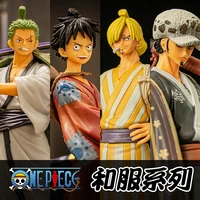 anime figure one piece japanese clothes nami usopp nico robin action figure model ornaments toys for boys girls gift