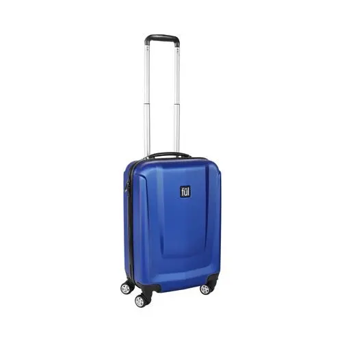 

Новый Синий крутой кобальтовый синий 21 дюйм нагрузка всадник ABS пластик жесткий Спиннер чемодан для багажа с фотоэлементами