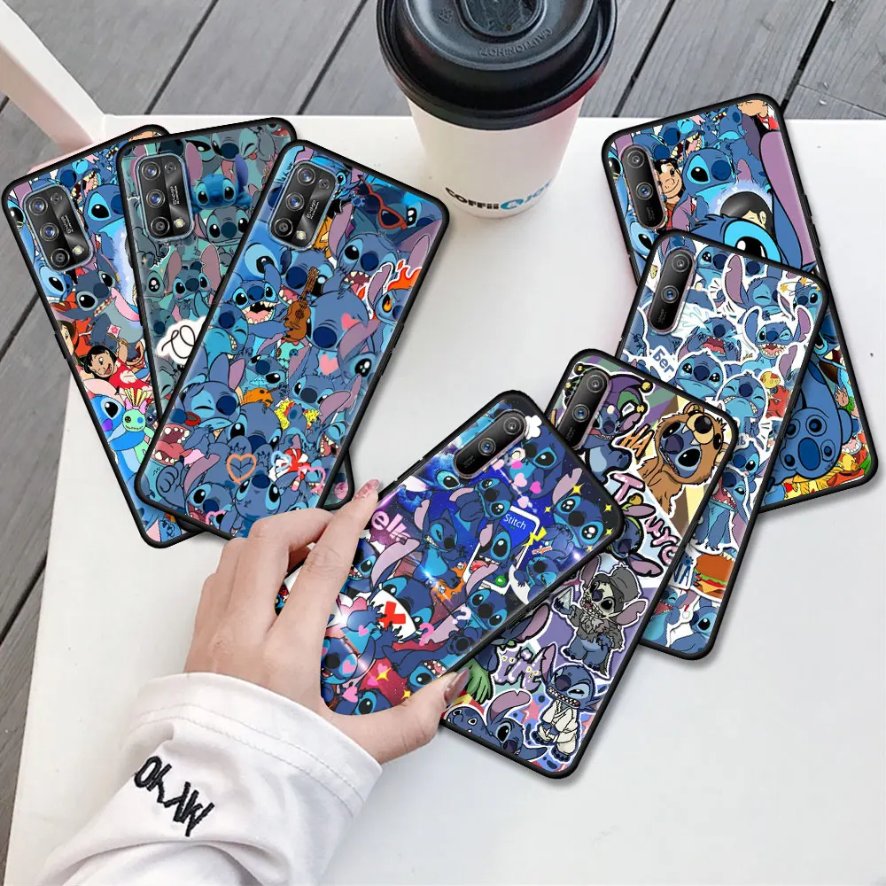 

Naughty Funny Koala Soft Case Realme C3 C21 8 7 6 Pro XT C21Y Black SmartPhone Funda C35 C12 C15 GT Master 5 Neo2 TPU Cover