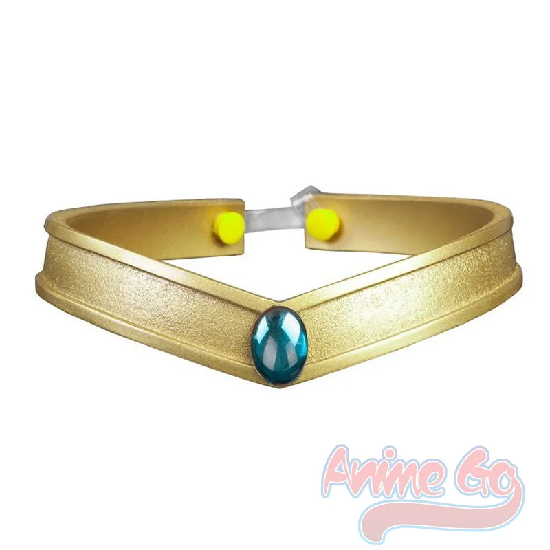 

Anime Sailor Headwear Kaiou Michiru Accessories Gold PVC Cosplay Props mp001007