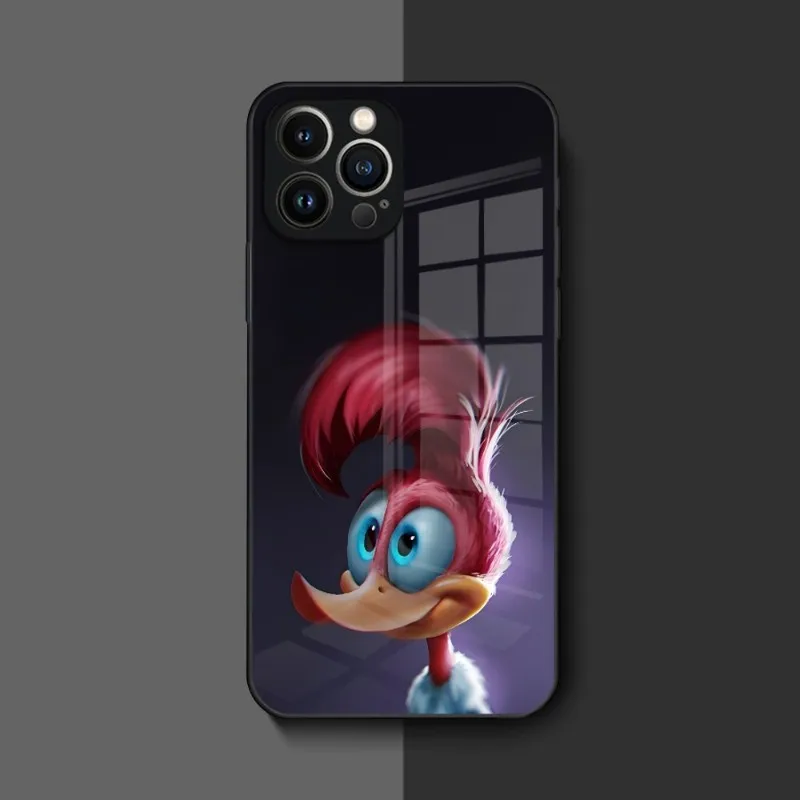 Роскошный чехол Woodpecker для телефона Iphone 14 12 11 13 Pro Max Mini X 8 Xr Xs 7 Puls 6 из стекла