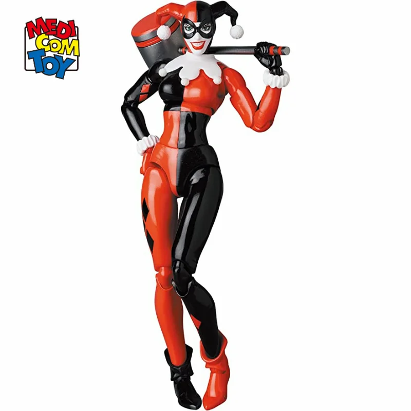 Игрушка MEDICOM MAFEX No.162 HARLEY QUINN Harley Quinn BATMAN: HUSH Version (150 мм) фигура аниме детская игрушка -