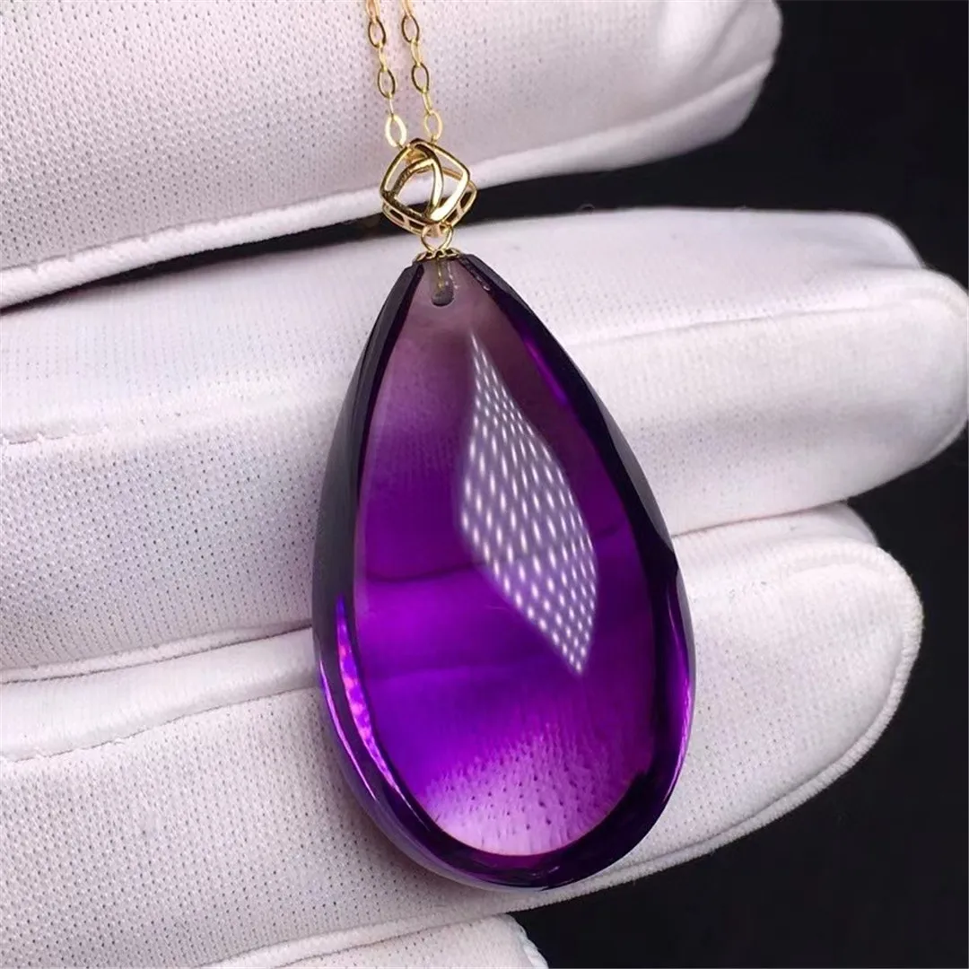 Ожерелье с подвеской в виде натуральной искусственной кожи золото 18 карат для