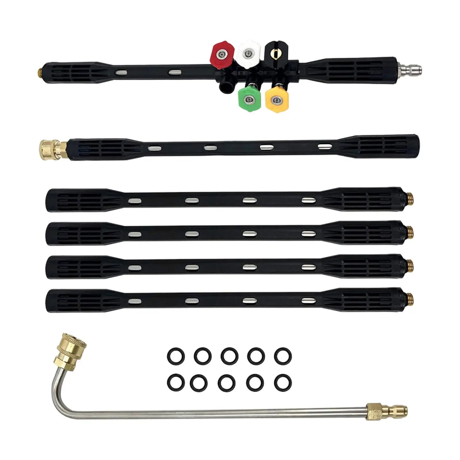 Удлинитель для мойки высокого давления насадка очистителя желобов сменный