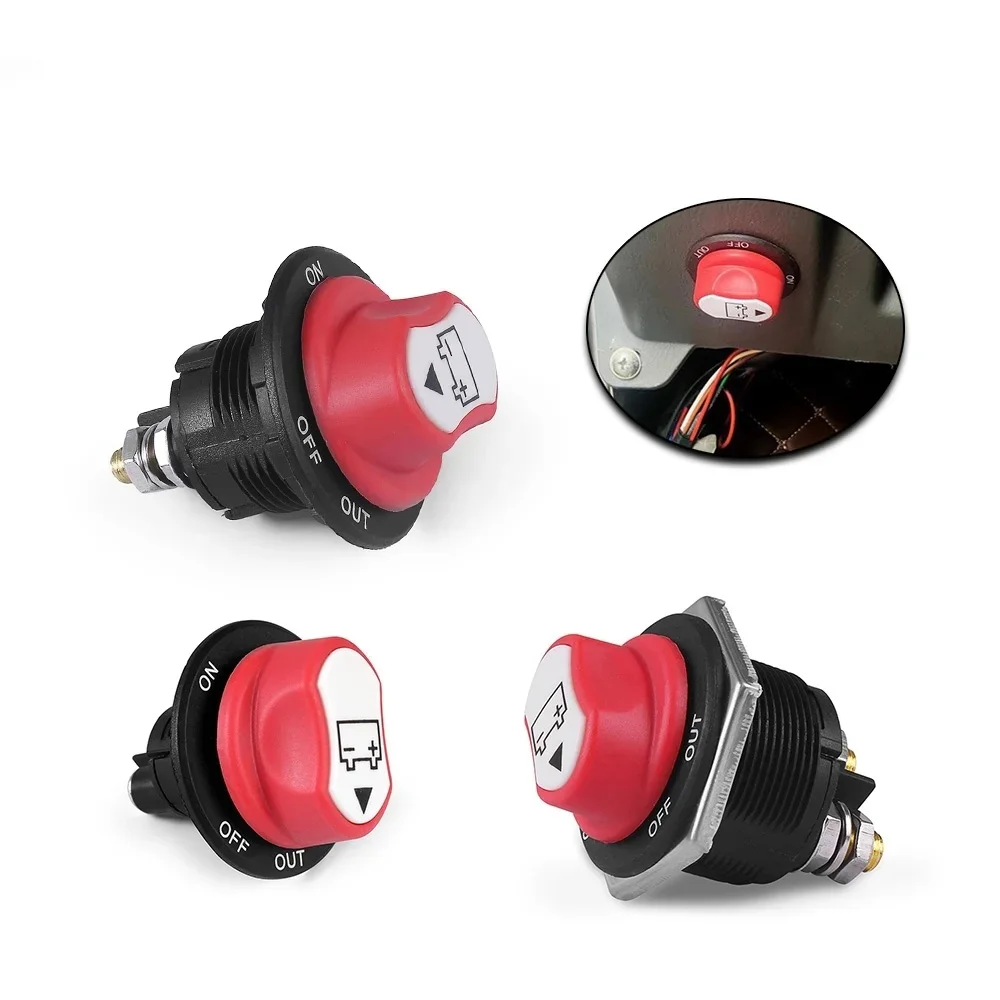 

100A/12-32V разъединитель аккумулятора, изолятор питания, отключение для авто внедорожника, автофургона, лодки, яхт, грузовика, каравана, кемпера, морской фургона