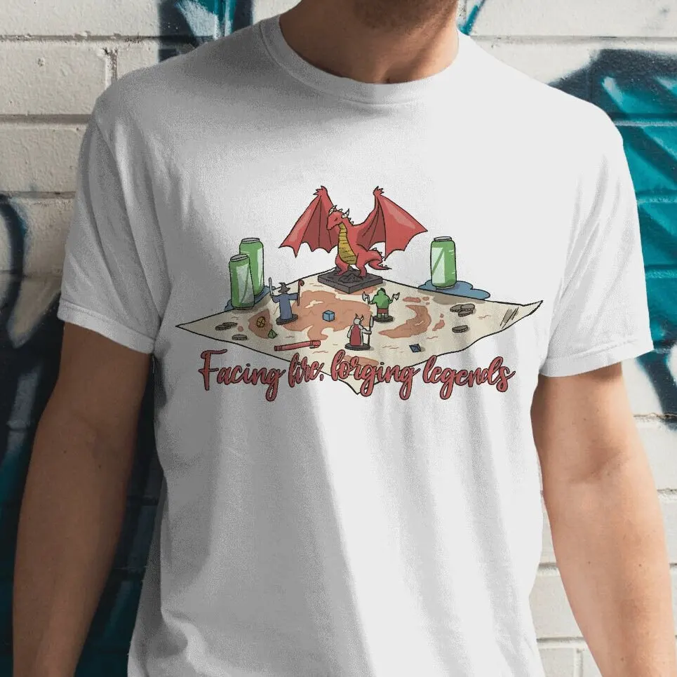 Кованые легенды Эпическая ролевая битва футболка. Идеально подходит в качестве