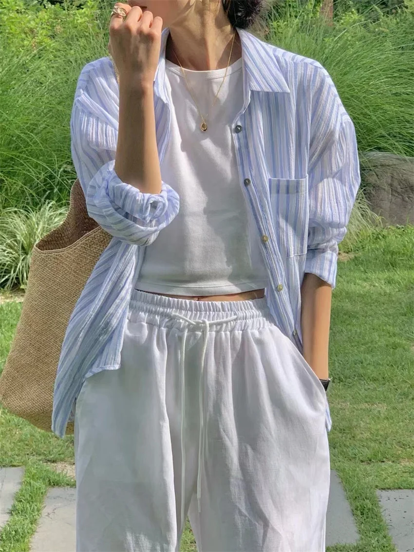 Женский топ Alien Kitty полосатый