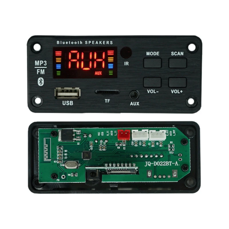 

Wireless Bluetooth-compatible 5.0 Car MP3 Player USB Audio Module FM AUX Radio DC5V/12V Amplifier MP3 Decoder Board
