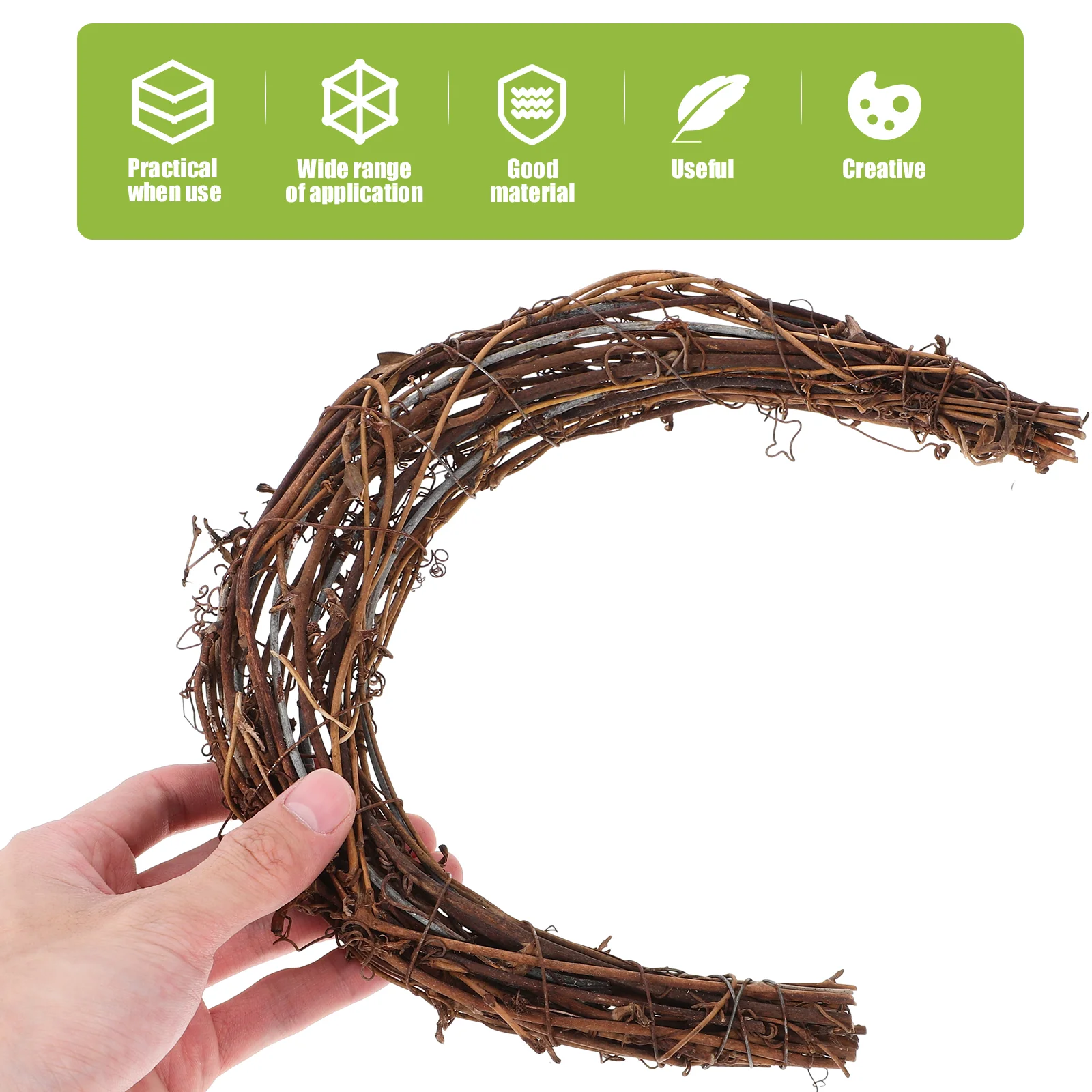 2 шт. корзина из ротанговой гирлянды искусственная лоза дверные рождественские