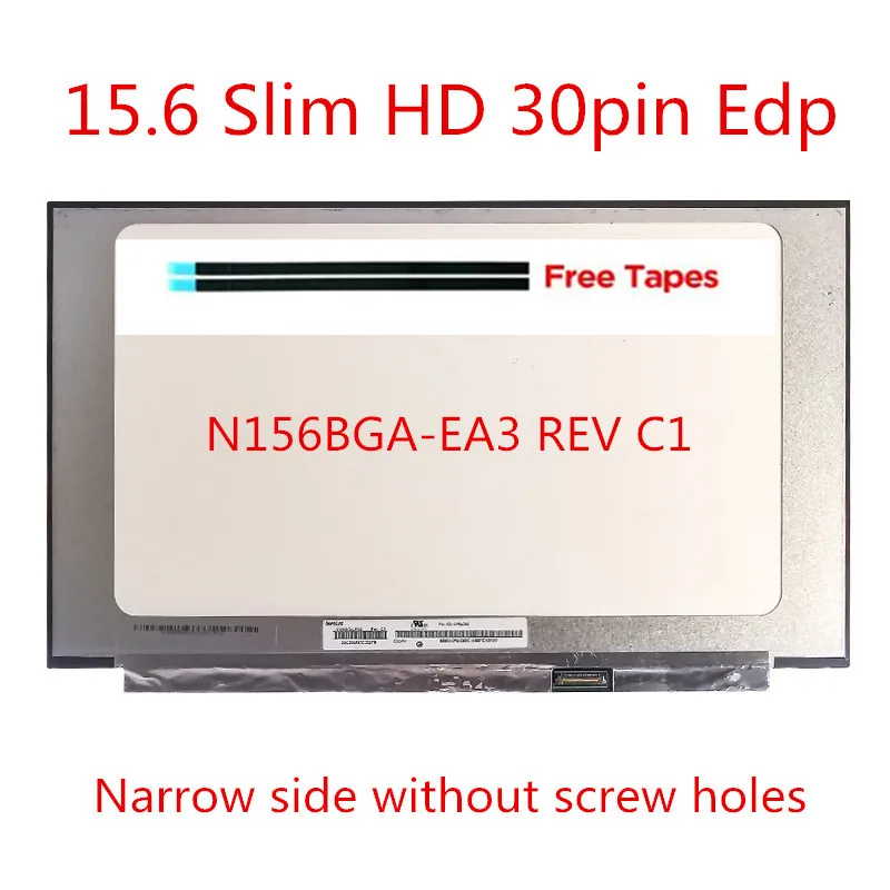 Original NEW N156BGA-EA3 rev.c1 Matte non-edged N156BGA EA3 15.6'' Laptop LCD LED Screen Replacement 1366x768 30pins Monitor