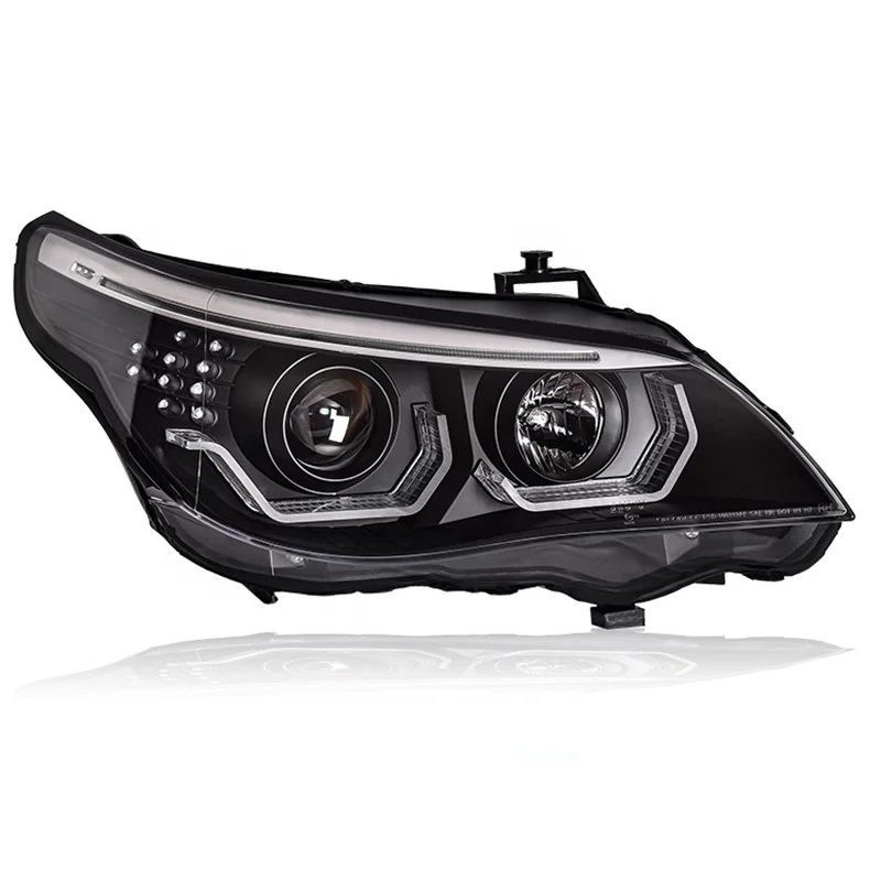 Подходит для BMW E60 2003 - 2007 2008 2010 Φ передняя фара дневные ходовые ранцы DRL рулевая 520i