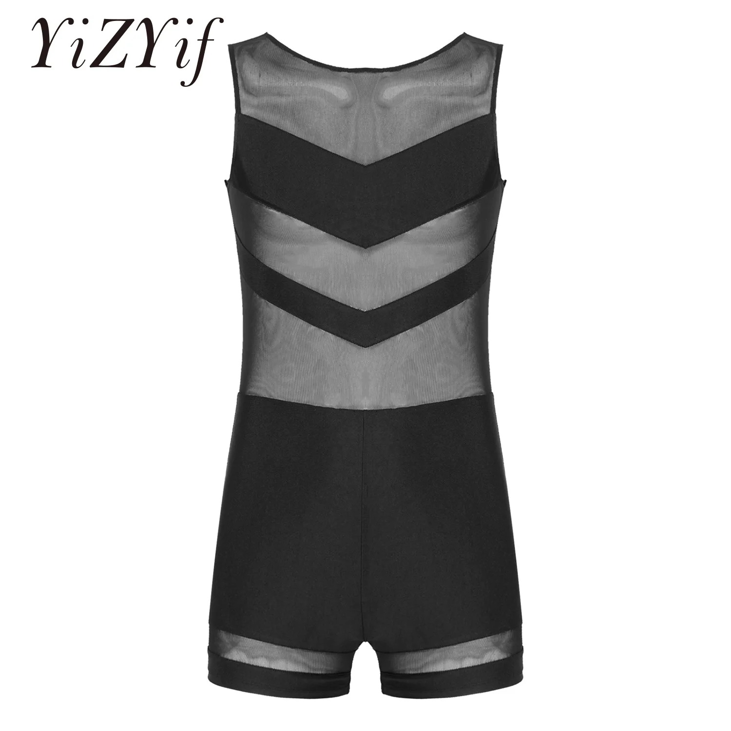 

Sexy Men's Fitness Vest mesh Transparent Body Shaper Men Underwear Mens Gym Fitness Workout Bodysuits Sheer See Through