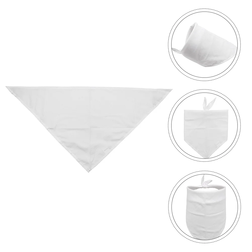

6pcs Triangle Bibs Eating Cats and Dogs Triangle Bandanas Ornaments Accessories