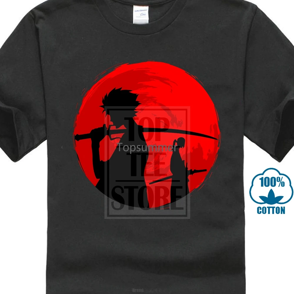 

Футболка Samurai Champloo Circle с Аниме Манга S 6Xl, высокие размеры