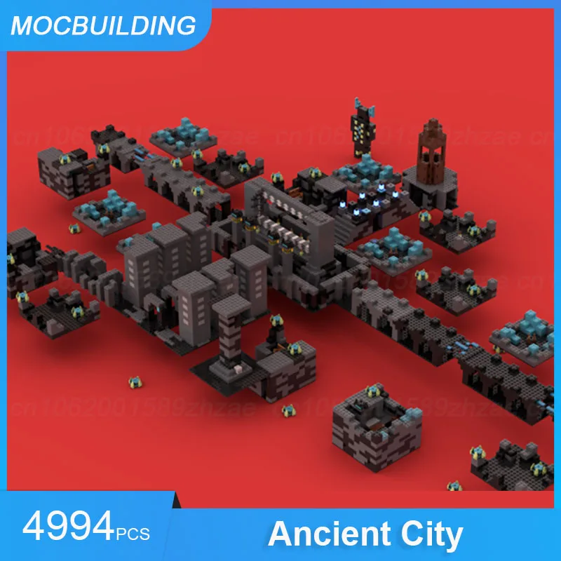 Строительные блоки MOC старый город строительные архитектурная серия Обучающие