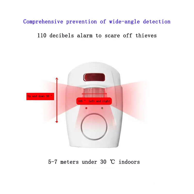 Беспроводной инфракрасный датчик движения PIR